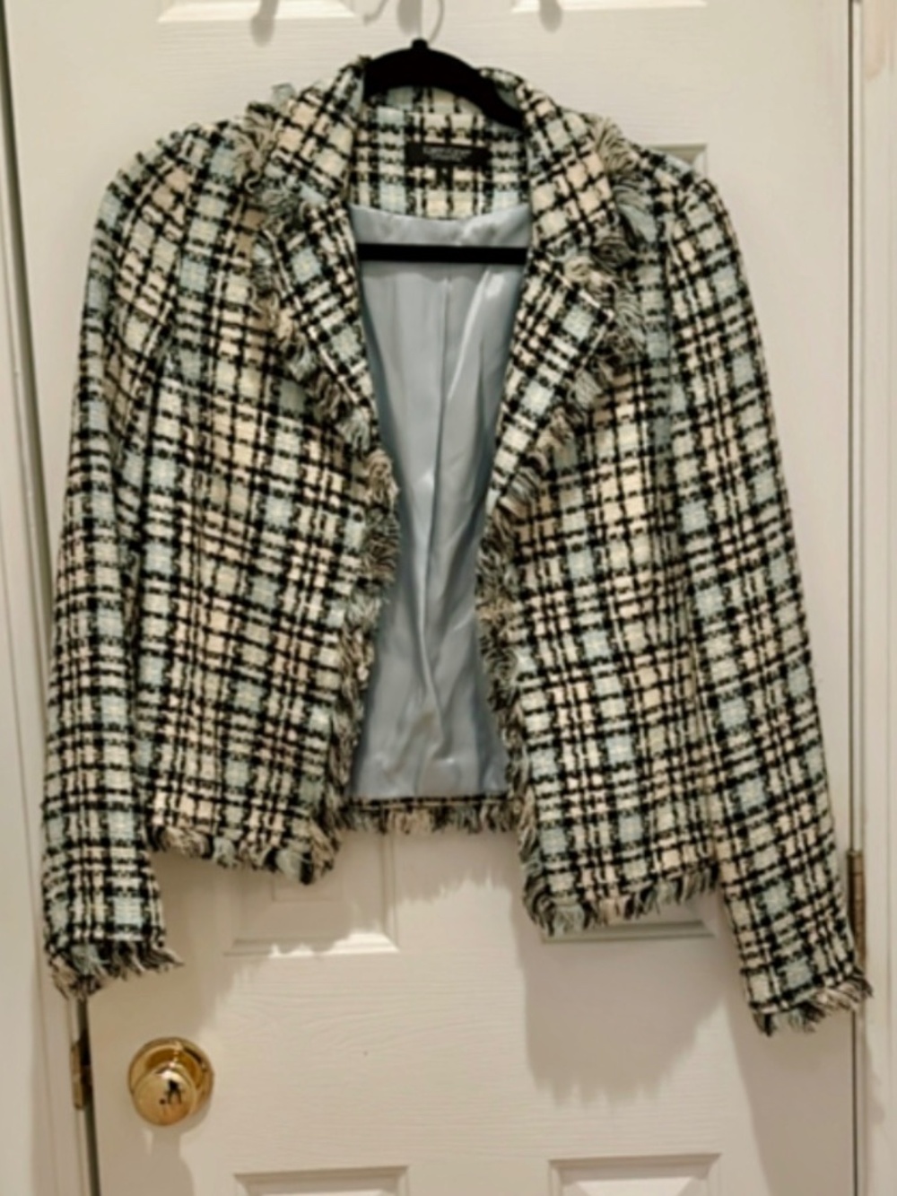Classic Blue Tweed Jacket